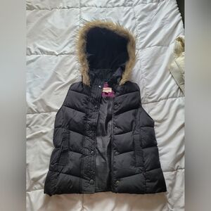 Black Puffer Vest